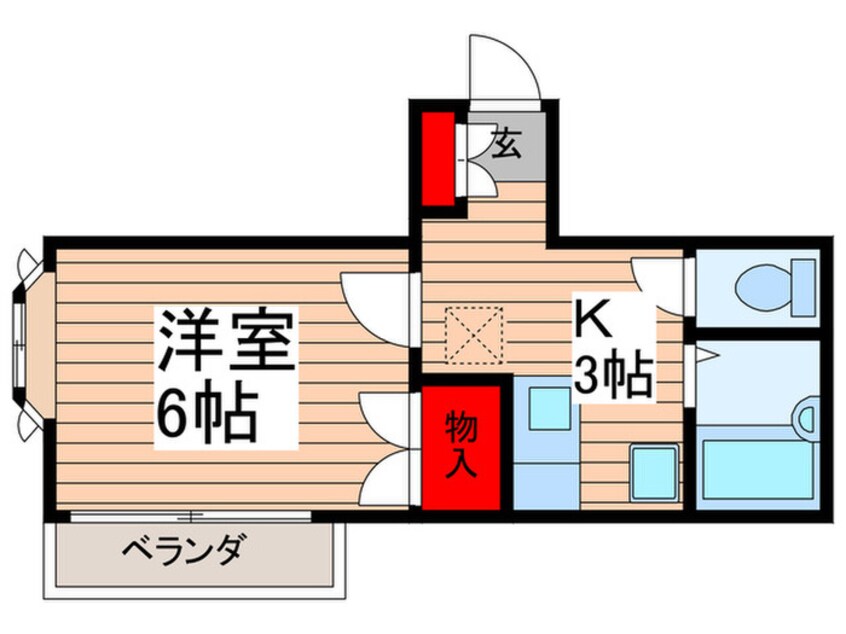 間取図 ルマ・ハザマ