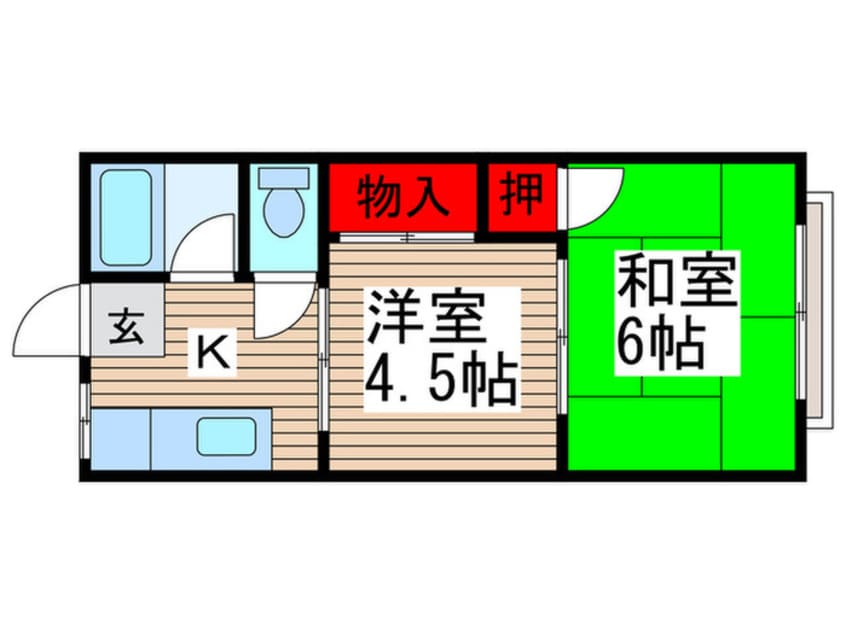 間取図 グランデ－ル柏