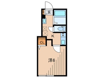 間取図 PESCA明大前