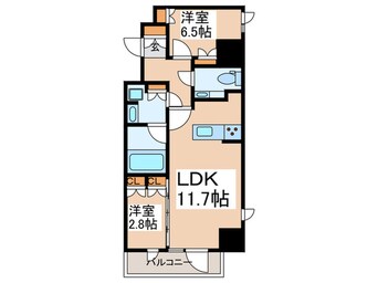 間取図 レフィールオーブ代々木