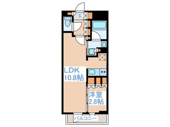 間取図 レフィールオーブ代々木
