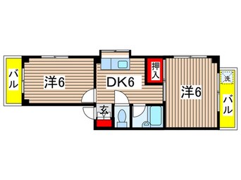 間取図 梶井ビル