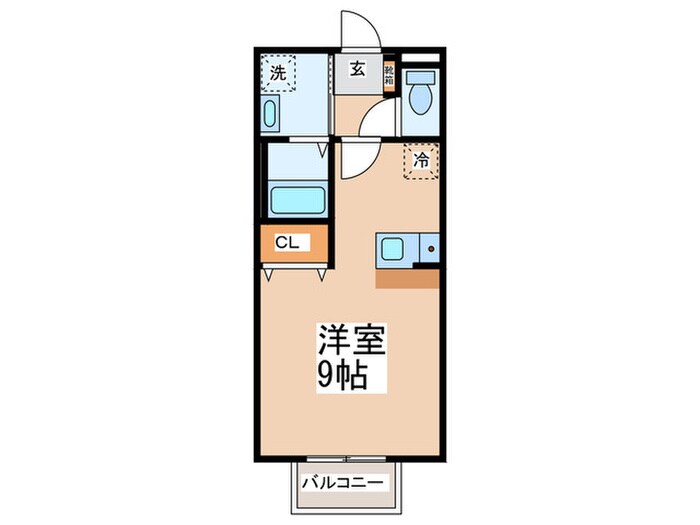 間取り図 メルベーユＡ