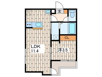 間取図 ブリリアンス根岸