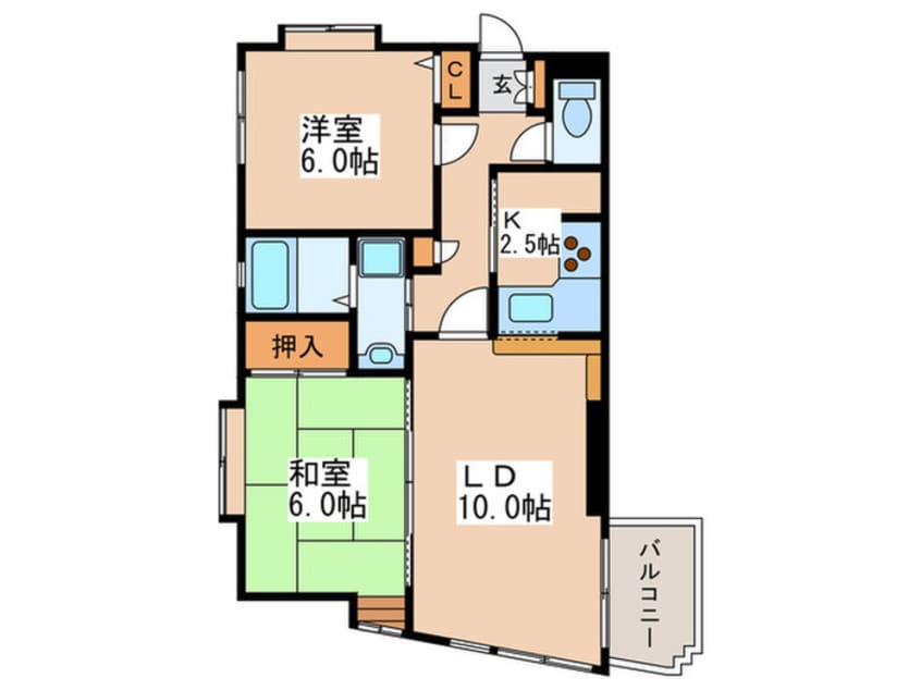 間取図 ステイタス志村坂上