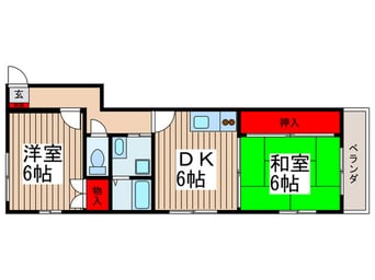 間取図 リバ－コ－ト