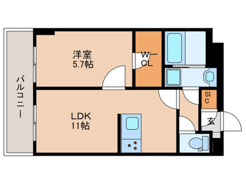 間取図 メゾンドオンディーヌ