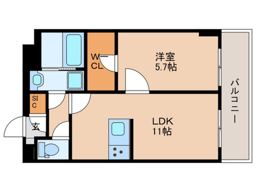 間取図 メゾンドオンディーヌ