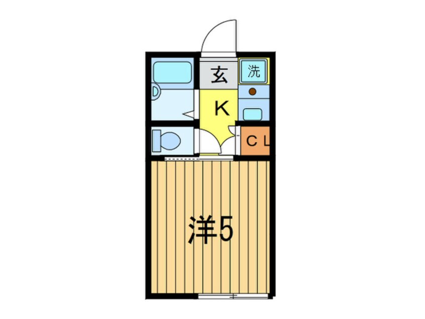 間取図 パテイオ横濱