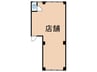 橋本ビル 1Rの間取り