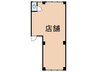 橋本ビル 1Rの間取り