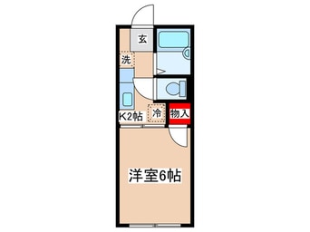 間取図 サンヒルズ日吉