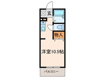 間取図 パセオ西府壱番館