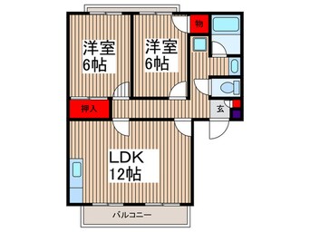 間取図 大島ハイツ