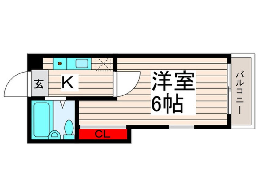 間取図 岡田ハイツ