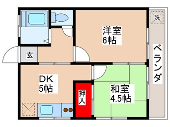 間取図 パークハイム