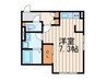 PASEO学芸大学 1Rの間取り