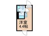 HJ PLACE 中野 1Rの間取り