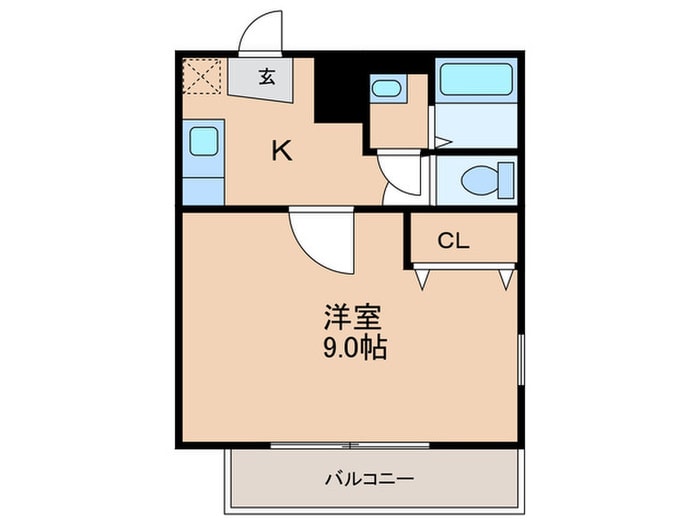 間取り図 Ｅｖｅｒ　Ｇｒｅｅｎ　６６