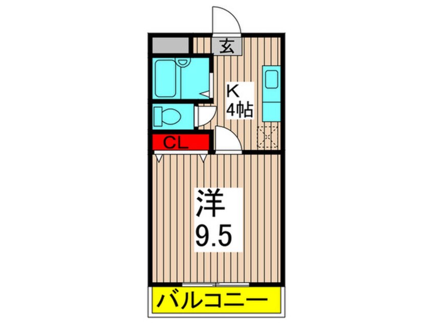 間取図 プライムコ－ト