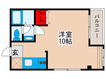 間取図 メゾン　セピアンローズ