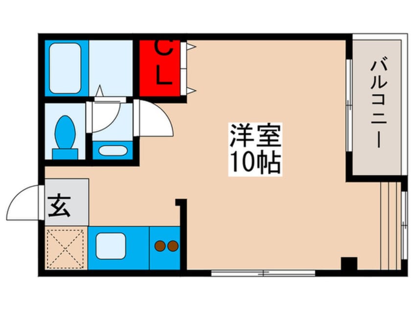 間取図 メゾン　セピアンローズ