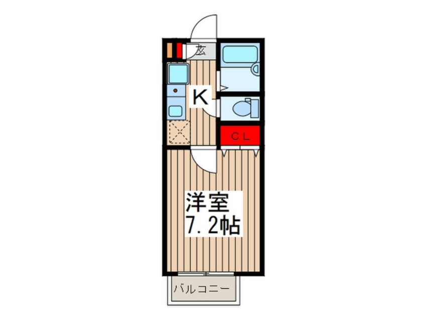 間取図 パインパ－ク菅野