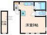 ＳＲＳ下新城 1Rの間取り