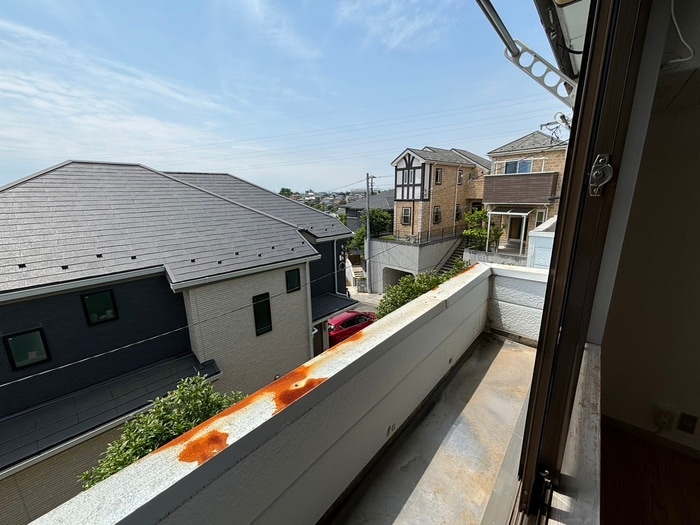 室内からの展望 ハウス岡部