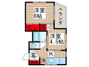 間取図 下野屋ビル