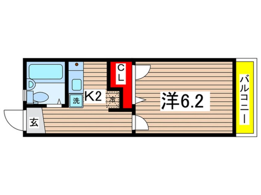 間取図 ルネサンス日吉