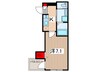 仮）robot  home日進Ⅶ 1Kの間取り
