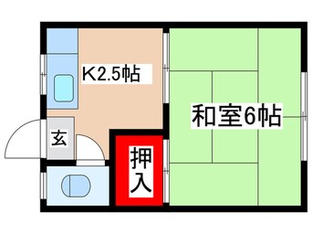 間取図 橋本荘