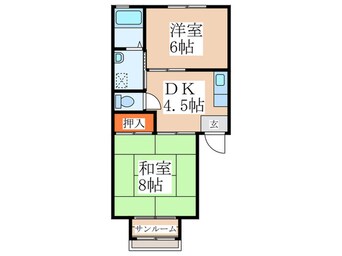 間取図 ホワイトビレッジ関町