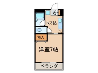 間取図 ヒルズ津田山