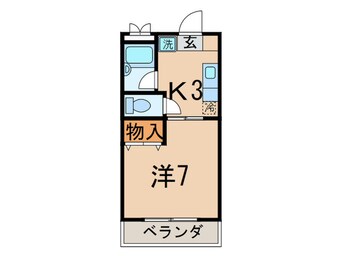 間取図 ヒルズ津田山