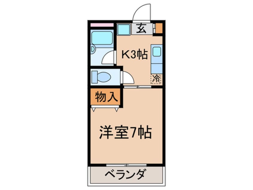 間取図 ヒルズ津田山