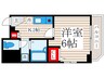 ソシア船堀 1Kの間取り