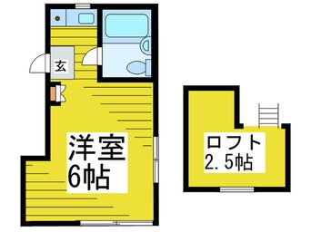 間取図 藤パレス井ノ頭Ｂ棟