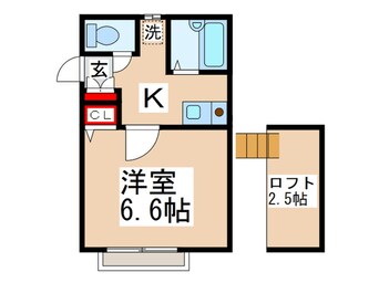 間取図 ラベンド－ル