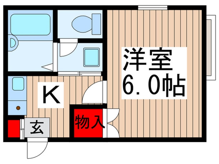 間取り図 グランデュール市川E