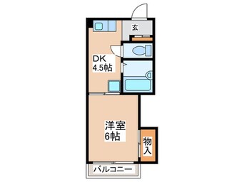 間取図 キャビン23