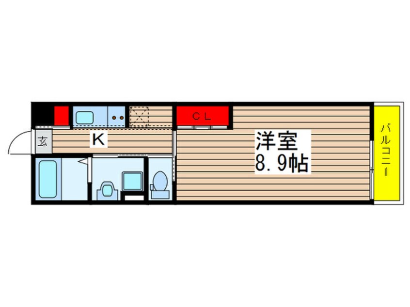 間取図 リブリ・CASA TRES