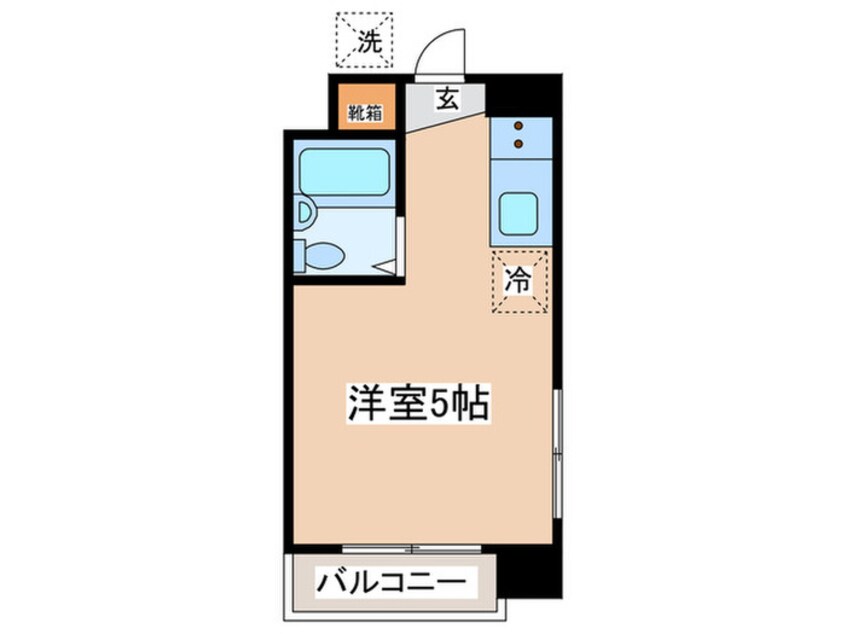 間取図 山口第2メタルメゾン