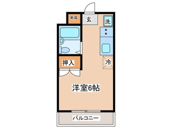 間取図 山口第2メタルメゾン