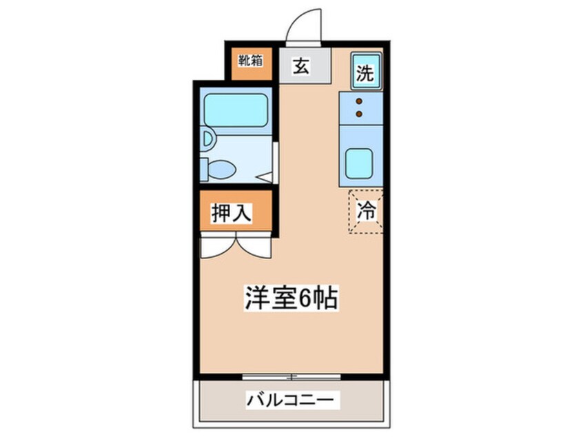 間取図 山口第2メタルメゾン