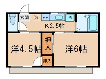 間取図 ベルソ－ネ御殿山