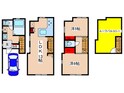 仮)東生田邸の間取図