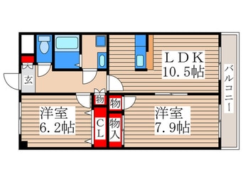 間取図 グランド－ル秋川