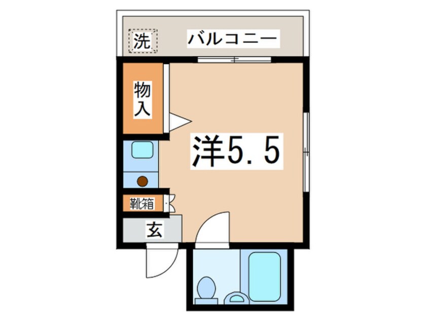 間取図 向後マンション大倉山